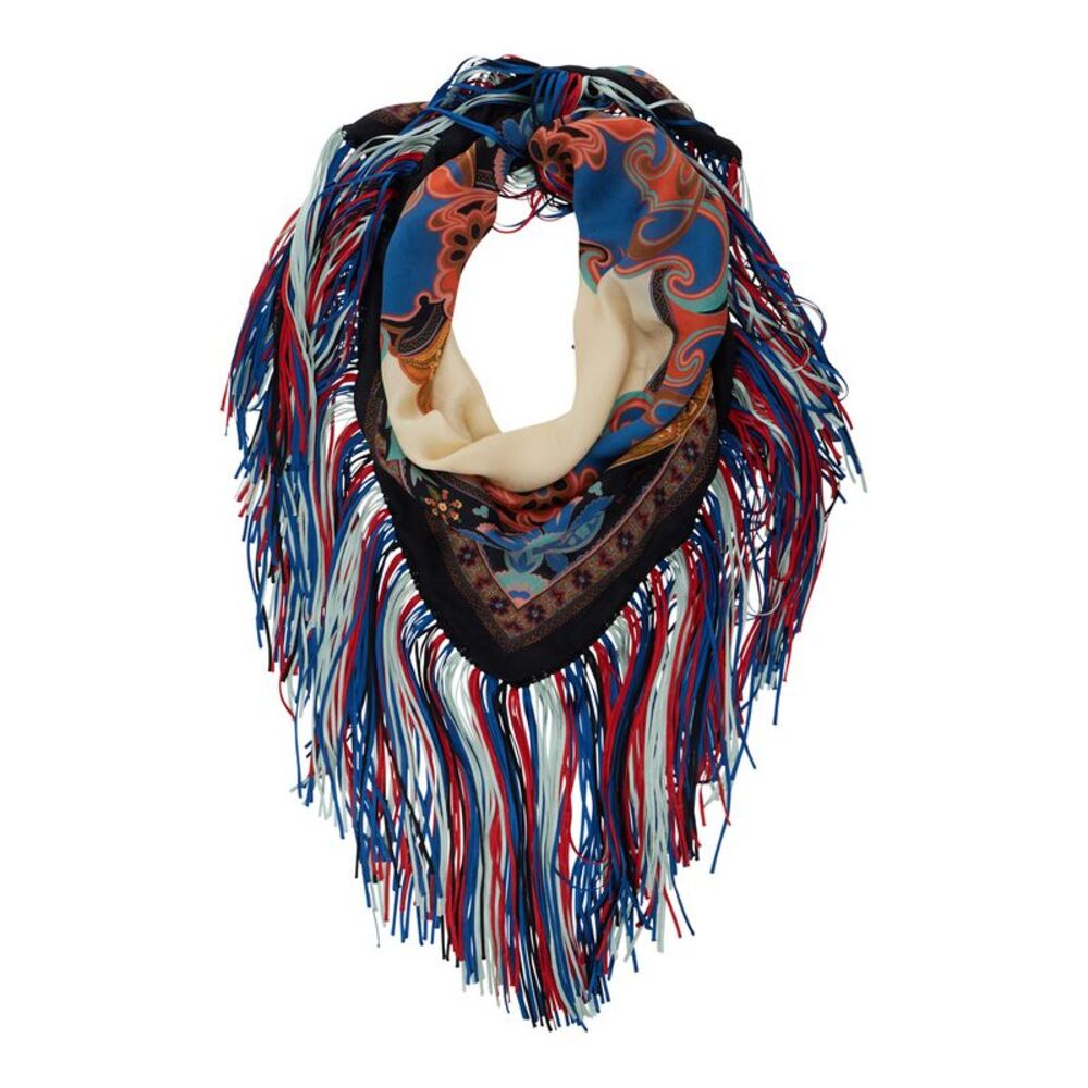 Etro Women Fringed Foulard - Picture 2 of 3